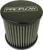 Proflow Oil Breather Filter Billet -10AN Female Thread, 90x78mm, Black - PFECCB-4BK PFECCB-4BK