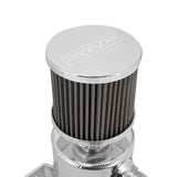 Proflow Oil Breather Tank Pro Aluminium, 650mL, -12AN Male, Polished - PFECCT075AN