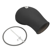 Proflow AirMax Supercharger , Blow-Through, EFI or Carburettor Hat, Aluminium, Black, 4150, 5.125 in. Flange, Each - PFECH1000-BK