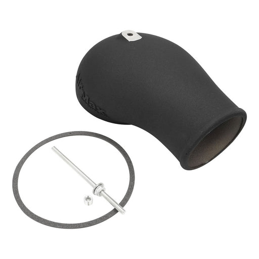 Proflow AirMax Supercharger , Blow-Through, EFI or Carburettor Hat, Aluminium, Black, 4150, 5.125 in. Flange, Each - PFECH1000-BK