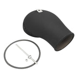 Proflow AirMax Supercharger , Blow-Through, EFI or Carburettor Hat, Aluminium, Black, 4150, 5.125 in. Flange, Each - PFECH1000-BK