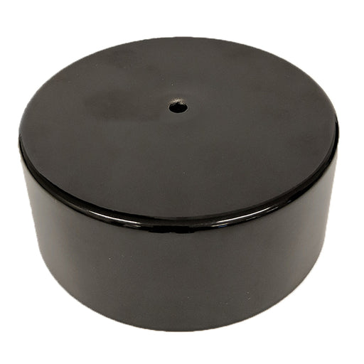 Proflow Carburettor Cover, Aluminium, Carb Cap, Black, 5 1/8 in. Diameter, Each - PFECH9515BK PFECH9515BK