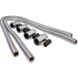 Proflow Heater Hose Flexible, Stainless Steel Chrome Kit, 44in. Length - PFECHR44 PFECHR44