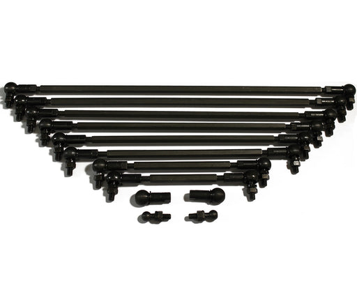 Proflow Throttle Adjustable Linkage Universal 170mm Or 6-3/4in., 3/16 Hole in Rod Ends - PFECL6 PFECL6