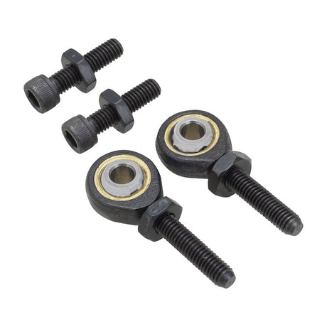 Proflow Adjustable Linkage Replacement Heim Rose Joint, LH & RH Threads, 3/16 Hole in Rod Ends, Through Bolts, 2 Piece Kit - PFECLB PFECLB