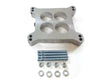 Proflow Carburettor Spacer 1in. Thick, Aluminium 4 Port 4150 - PFECS210 PFECS210