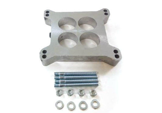 Proflow Carburettor Spacer 1in. Thick, Aluminium 4 Port 4150 - PFECS210 PFECS210