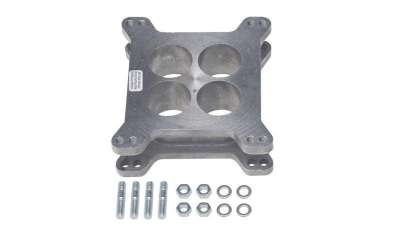Proflow Carburettor Spacer Aluminium 2in. Thick, 4 Port Holley 4150 - PFECS220 PFECS220