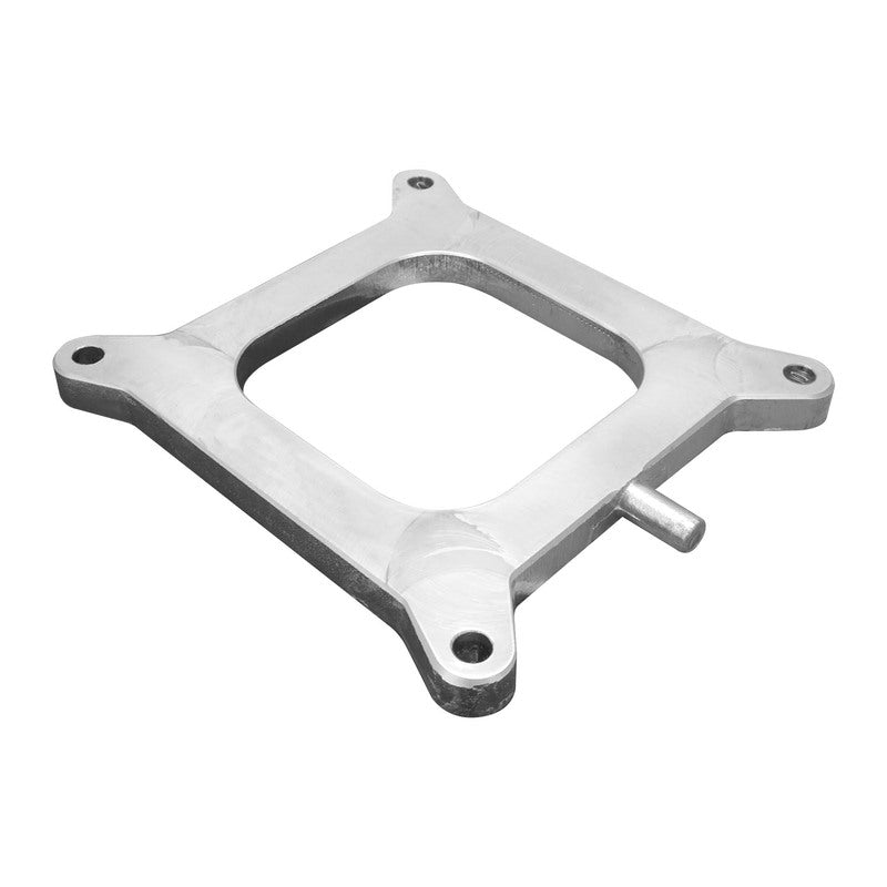 Proflow Aluminium Spacer, 1/2 inch. Open with Vacuum Port, Holley 4150 Carburettor Spacer, Each - PFECS320