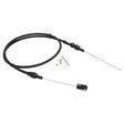 Proflow Throttle Cable, LS Chev,For Holden Commodore,Black Braided Stainless Wire, 36 in. Length - PFECSS-LS36-BK PFECSS-LS36-BK