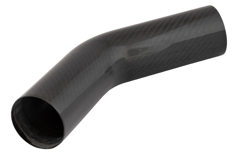 Proflow Carbon Fibre Air Intake Tube 3.50in. 45 Degree Elbow - PFECT102-350 PFECT102-350