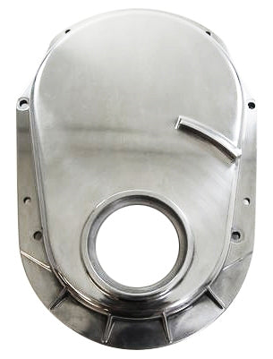 Proflow Timing Cover Kit BB CHev Gen 6, Polished Aluminium, 1996-Up Big Block Chev 454-502 ,Each - PFECTC454GEN6