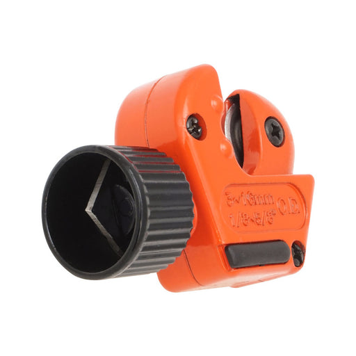 Proflow Mini Tube Cutter, Suits 1/8'' (3mm) to 5/8" (16mm) OD Tube, Deburrer Inside Knob, Each - PFECUT4-SM