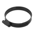 Proflow Dual Bead Hose Clamp, 120-140mm (4.70"-5.50'') Range, Black Stainless Steel, Each - PFEDBC-120140BK PFEDBC-120140BK