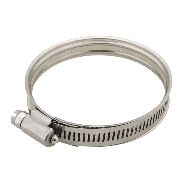 Proflow Dual Bead Hose Clamp, 48-65mm (1.90''-2.50") Range, Stainless Steel, Each - PFEDBC-4865 PFEDBC-4865