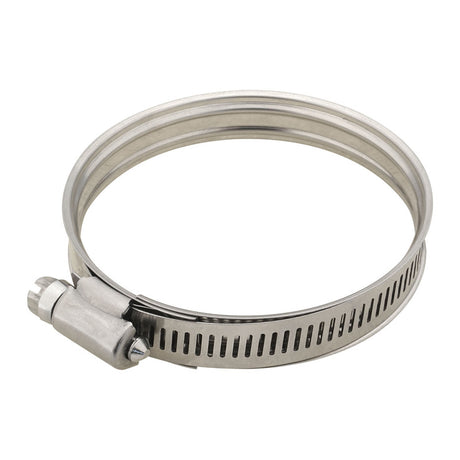 Proflow Dual Bead Hose Clamp, 85-105mm (3.40''-4.10'') Range, Stainless Steel, Each - PFEDBC-85105 PFEDBC-85105