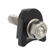 Proflow Distributor Hold-Down Clamp, For Ford Windsor & Cleveland, Billet Aluminium, Black, Stud Mount, Each - PFEDC035BK