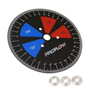 Proflow Pro Degree Wheel Tool, Steel, Black Proflow Colours, 11 Inch Diameter, Each - PFEDEGWHL PFEDEGWHL