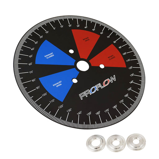 Proflow Pro Degree Wheel Tool, Steel, Black Proflow Colours, 11 Inch Diameter, Each - PFEDEGWHL PFEDEGWHL