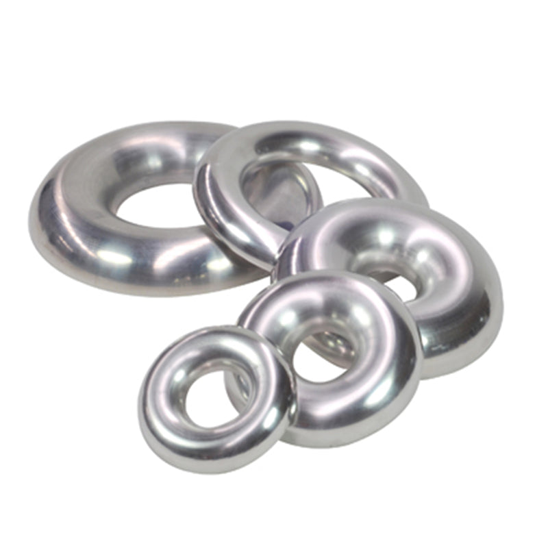 Proflow Tube, Air /Exhaust Stainless Steel Half Donut 2.0in. (51mm) 2.03mm Wall - PFEDTJ72000 PFEDTJ72000