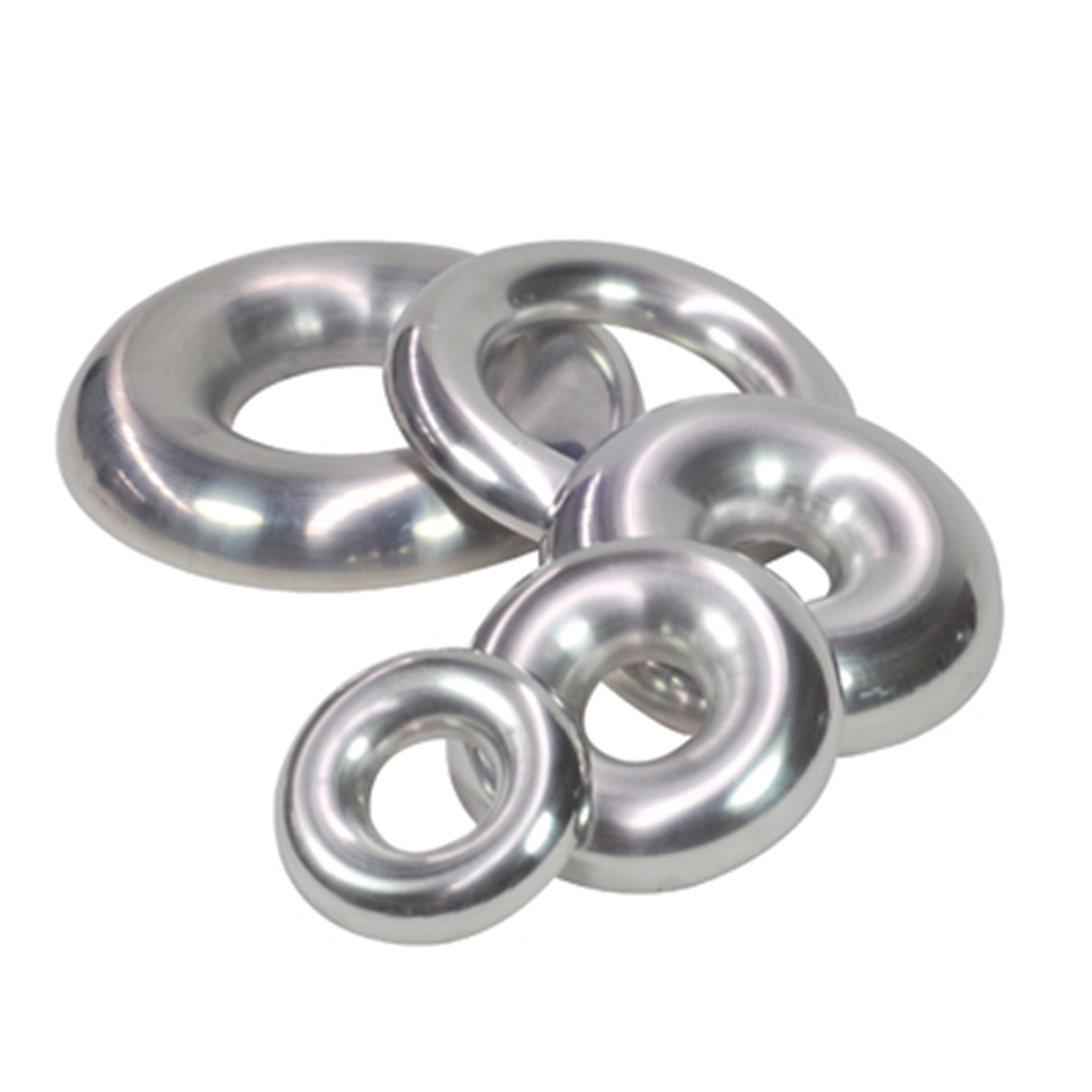 Proflow Tube, Air /Exhaust Stainless Steel Half Donut 3.0in. (75mm) 1.5mm Wall - PFEDTJ73000 PFEDTJ73000