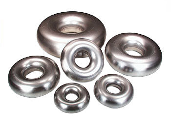 Proflow Tube, Air /Exhaust Mild Steel Full Donut 2-1/4in. (57.2mm) 2.03mm Wall - PFEDTM2250 PFEDTM2250