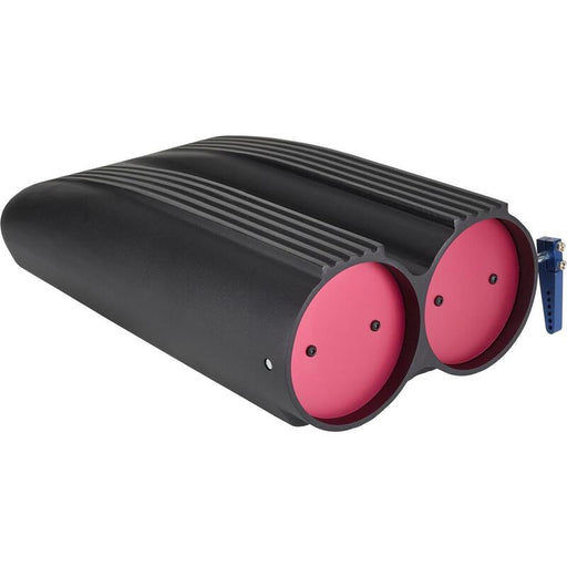 Proflow Carburettor Scoop, Aluminium, Black, Machined Finns, Shot Gun Style, Single/Dual Carburettor, Each - PFEEA5239BK PFEEA5239BK