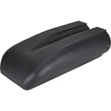 Proflow Carburettor Scoop, Aluminium, Black, Machined Finns, Shot Gun Style, Single/Dual Carburettor, Each - PFEEA5239BK