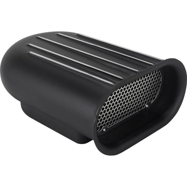 Proflow Carburettor Scoop, Aluminium, Black, Mini Hilborn-Style, Single Carburettor, Each - PFEEA5245BK PFEEA5245BK