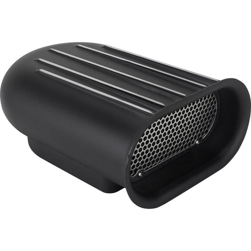 Proflow Carburettor Scoop, Aluminium, Black, Mini Hilborn-Style, Single Carburettor, Each - PFEEA5245BK PFEEA5245BK
