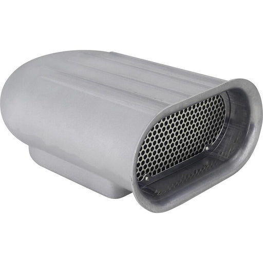 Proflow Carburettor Scoop, Aluminium Polished, Mini Hilborn-Style, Single Carburettor, Each - PFEEA5245