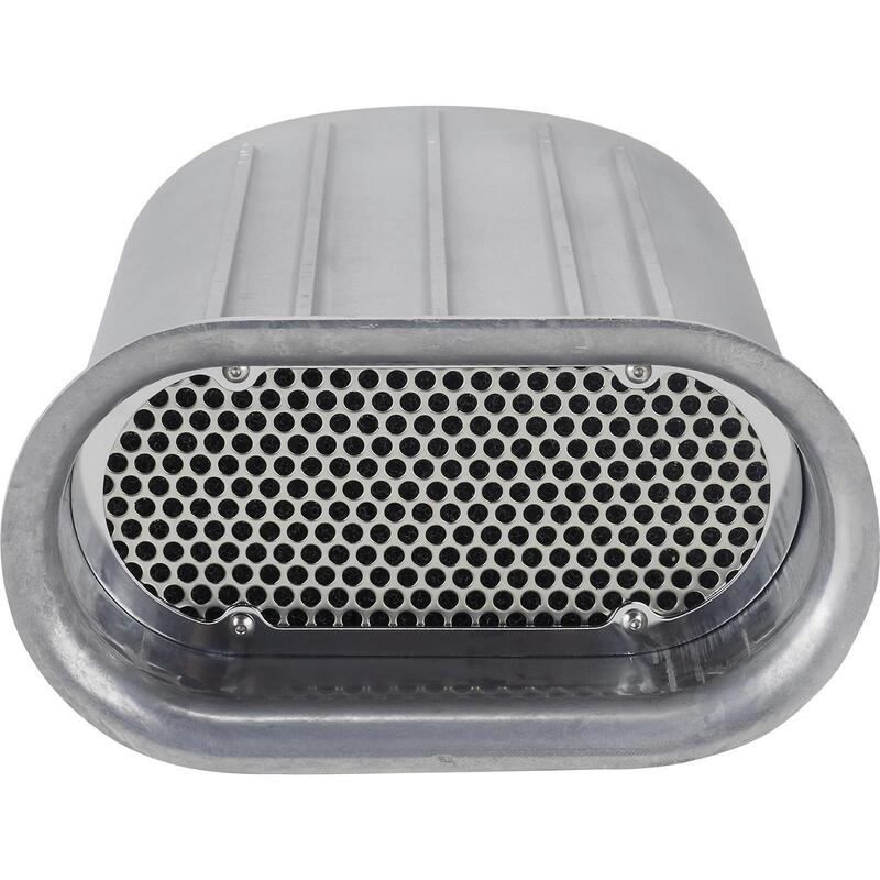 Proflow Carburettor Scoop, Aluminium Polished, Mini Hilborn-Style, Single Carburettor, Each - PFEEA5245