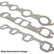 Proflow Exhaust Gaskets, Header, Fibre Laminated, Large Port, For Chevrolet, Big Block, Pair - PFEEGCBBR PFEEGCBBR
