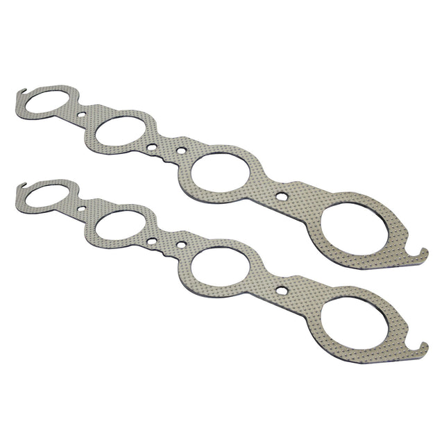 Proflow Exhaust Gaskets, Header, Fibre Laminated, For Chevrolet For Holden LS, Pair - PFEEGCLS PFEEGCLS