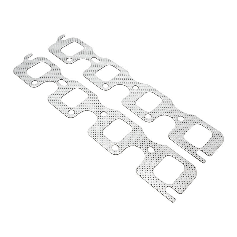 Proflow Exhaust Gaskets, Header, Fibre Laminated, For Ford Cleveland 302-351C 2V, Pair - PFEEGFC2 PFEEGFC2