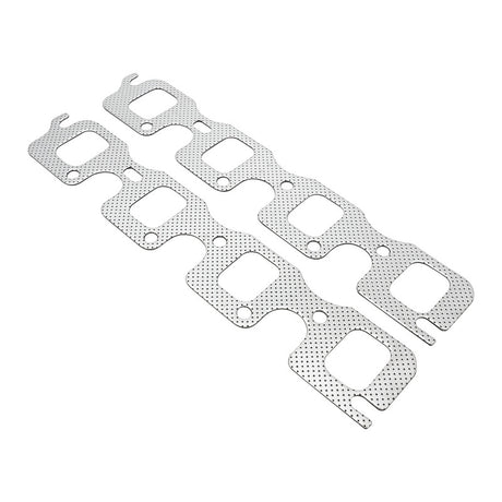 Proflow Exhaust Gaskets, Header, Fibre Laminated, For Ford Cleveland 302-351C 2V, Pair - PFEEGFC2 PFEEGFC2