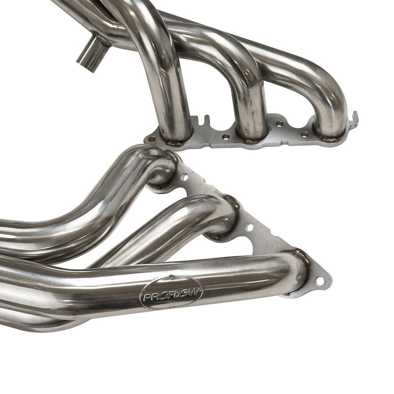 Proflow Exhaust Headers, Stainless Steel, Extractors, V6 3.8lt Commodore VT VX VY, 1-3/4in'', Tuned Length Pipes, Set - PFEEH5061