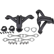 Proflow Exhaust Headers, 1- 5/8'' Tight-Fit Block Huggers SB Chev, Black Ceramic Coated, Set - PFEEH5560BK PFEEH5560BK