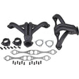 Proflow Exhaust Headers, 1- 5/8'' Tight-Fit Block Huggers SB Chev, Black Ceramic Coated, Set - PFEEH5560BK PFEEH5560BK