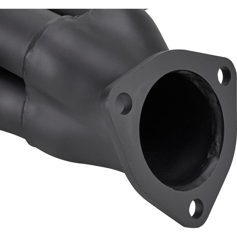 Proflow Exhaust Headers, 1- 5/8'' Tight-Fit Block Huggers SB Chev, Black Ceramic Coated, Set - PFEEH5560BK