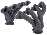 Proflow LS Exhaust Headers, Tight-Fit 1-5/8'' Block Huggers, Chevrolet Holden LS1 LS2 Centre Outlet, Black Ceramic, Set - PFEEH7000BK PFEEH7000BK