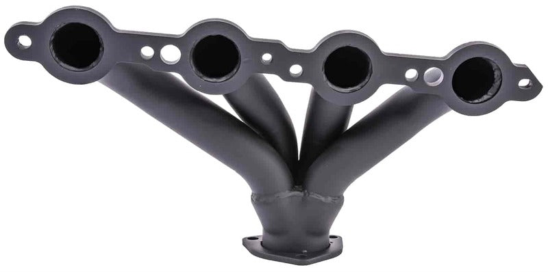 Proflow LS Exhaust Headers, Tight-Fit 1-5/8'' Block Huggers, Chevrolet Holden LS1 LS2 Centre Outlet, Black Ceramic, Set - PFEEH7000BK