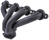 Proflow LS Exhaust Headers, Tight-Fit 1-5/8'' Block Huggers, Chevrolet Holden LS1 LS2 Centre Outlet, Black Ceramic, Set - PFEEH7000BK