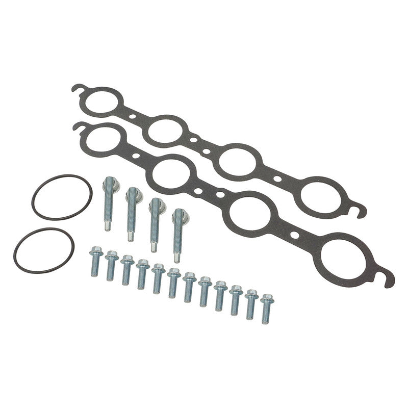 Proflow Exhaust Manifolds, For Holden / Chev LS Series Engines, High-Silicone Ductile Cast Iron, Black Ceramic Coated, Pair - PFEEH8501BKC