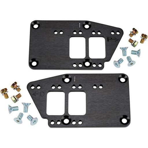 Proflow Engine Adapter Mount Motor Kit, Aluminium, Gm LT Gen V to Chev v8, Engine Swap Application, Bolt-On Style - PFEEHMLS12 PFEEHMLS12