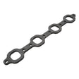 Proflow Header Extractor Flanges, For Ford V8 289-302-351W, 3'' Bolt Spacing, Suit 1-3/4'' Primary, 1.590'' x 1.415'' Port, Steel, 3/8'' Thick, Each - PFEEHPFD1 PFEEHPFD1