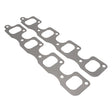 Proflow Header Extractor Gasket, For Ford V8 302 - 351C 2V, Stainless with Graphite Overlay, 1.948" X 1.489" Port, Pair - PFEEHPFD2-G PFEEHPFD2-G