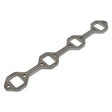 Proflow Header Extractor Flanges, For Ford V8 289/302/351W, OEM Bolt Spacing To Suit 1-5/8" Primary Pipe, 1.50'' x 1.125" Steel, 3/8 in. Thick, Each - PFEEHPFD3 PFEEHPFD3