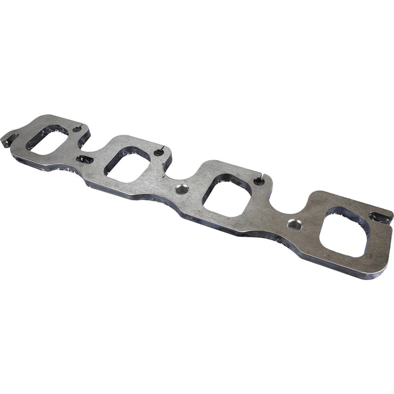 Proflow Header Extractor Flanges, Steel, 3/8 in. Thick, For Ford V8 351C 4V, Each - PFEEHPFD4 PFEEHPFD4