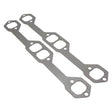 Proflow Header Extractor Gasket, For SB Chevrolet, Stainless with Graphite Overlay, 1.629" X 1.460" Port, Pair - PFEEHPGM1-G PFEEHPGM1-G
